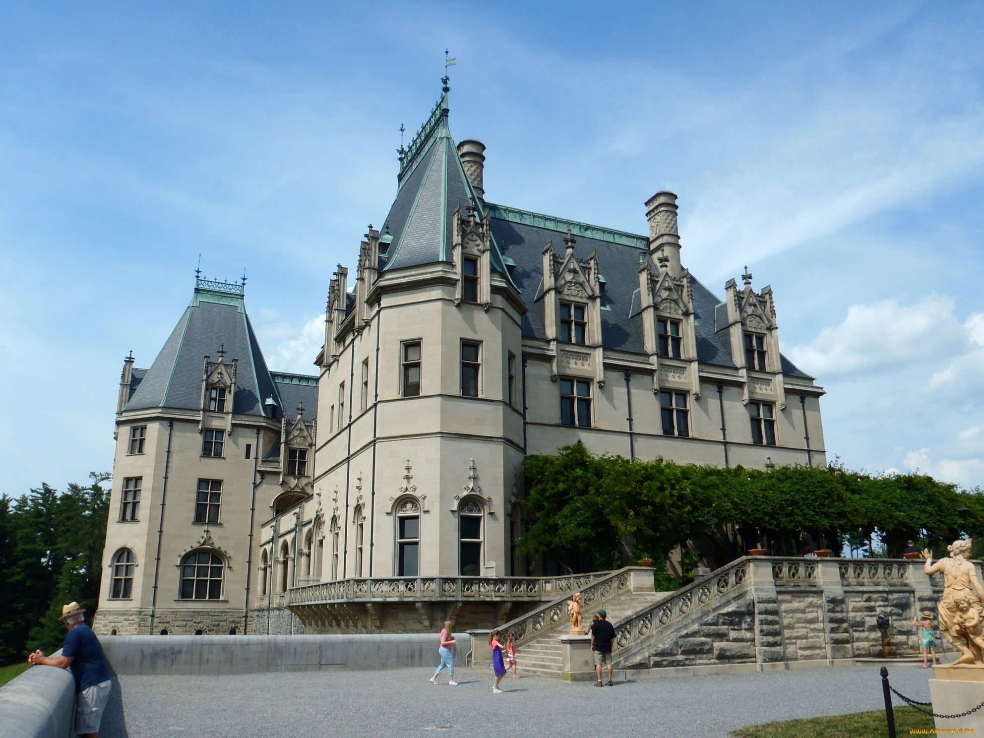 south, terrace, view, of, the, biltmore, estate, , , , 